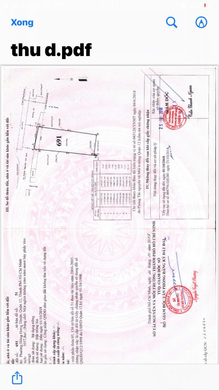 SIÊU PHẨM 986M² THỔ CƯ – MẶT TIỀN ĐÔNG HƯNG THUẬN 10B – NGANG 20M 15994235