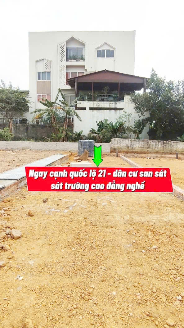 Cần tiền bán gấp lô đất vị trí vàng cạnh Cao đẳng Nghề - Giá rẻ hơn thị trường 200tr 15994242