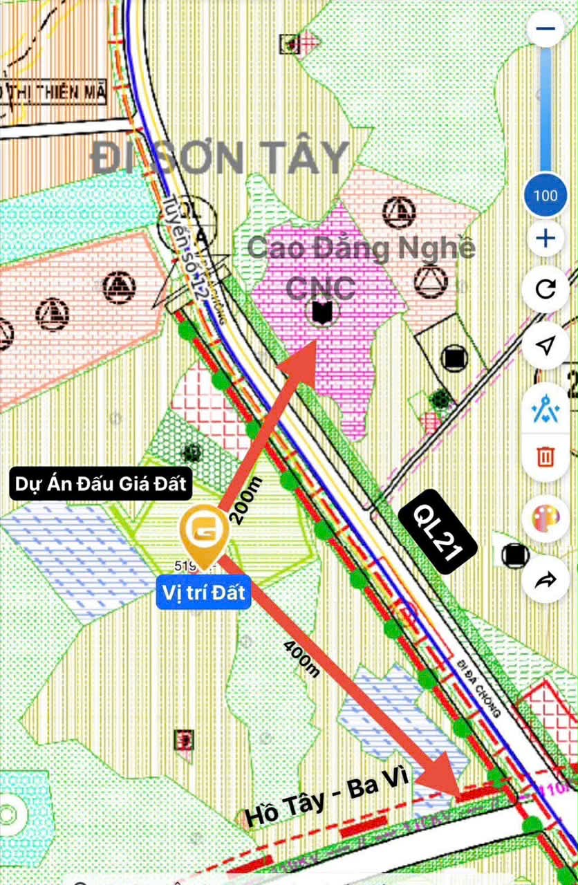 HÀNG SIÊU VIP HÒA LẠC 102M2 GIÁ 3,2 TỶ BA MẶT THOÁNG 15994268