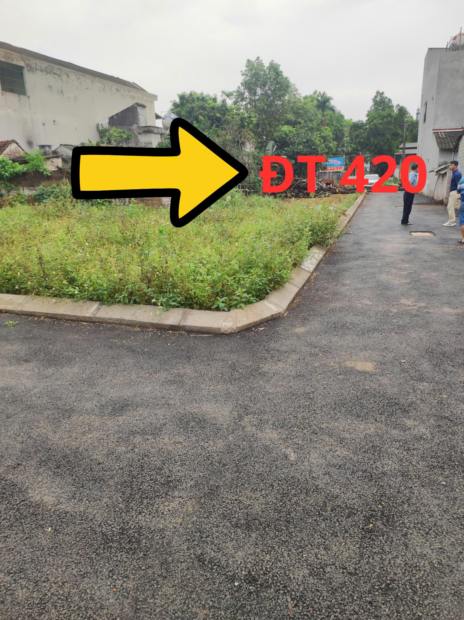 CHÍNH CHỦ BÁN LÔ ĐẤT HÒA LẠC, MẶT ĐƯỜNG TỈNH 420. CÁCH TRUNG TÂM VŨ TRỤ VIỆT NAM 2,3KM. VỊ TRÍ LÕI 15994289