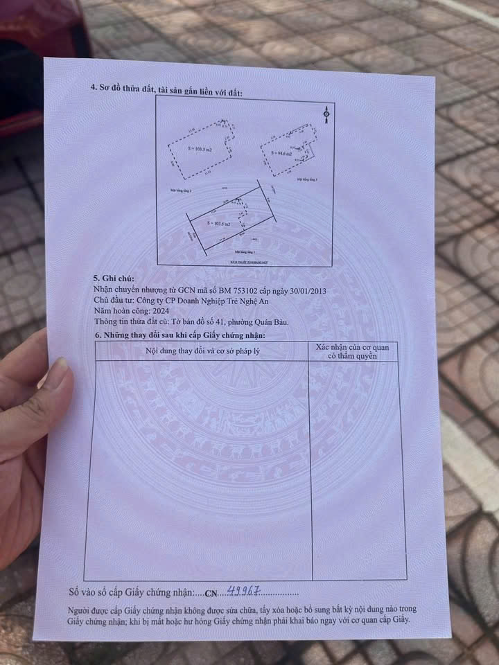 CHÍNH CHỦ bán biệt thự xây thô KDT Yên Hòa - Quán Bàu, Vinh, Nghệ An - Trung tâm phát triển 15994383