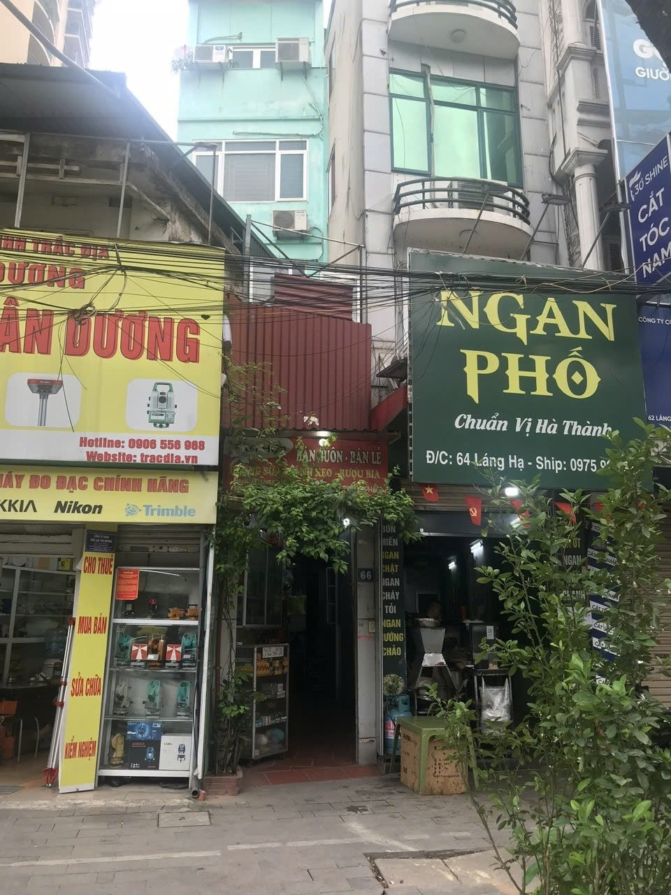 CHO THUÊ MẶT BẰNG KINH DOANH-VĂN PHÒNG – 66 LÁNG HẠ, ĐỐNG ĐA, HÀ NỘI 15994403