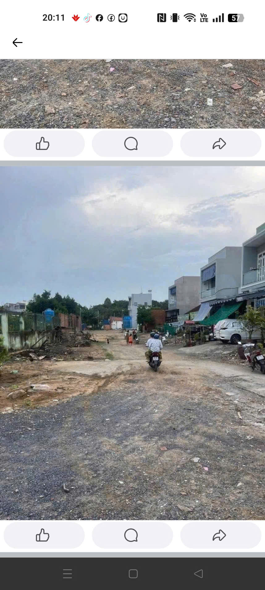 BÁN ĐẤT NỀN VỊ TRÍ ĐẸP – TRỤC CHÍNH VÀO KHU PHỨC HỢP CÙ LAO TÂN VẠN – GIÁ 4,7 TỶ 15994521