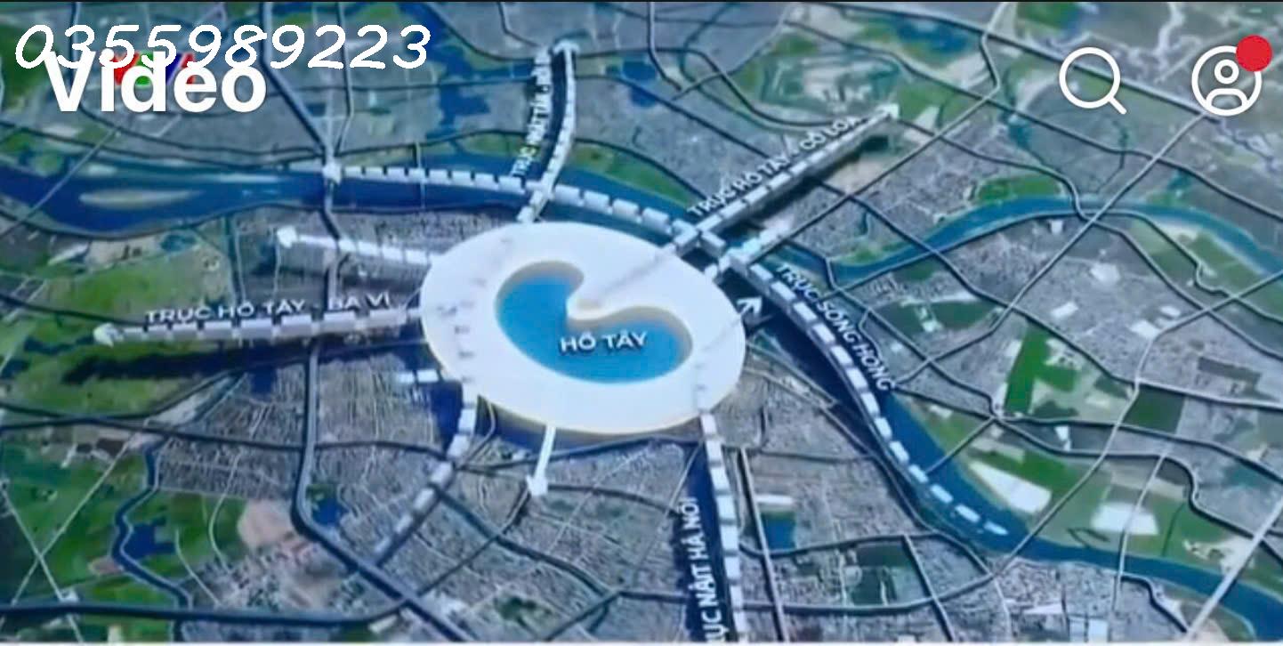 BÁN LÔ GÓC VIP - KINH DOANH -  3 MẶT TIỀN GẦN TRỤC HỒ TÂY- BA VÌ. TỔNG DIỆN TÍCH 135M2. ĐƠN GIÁ 39 15994525