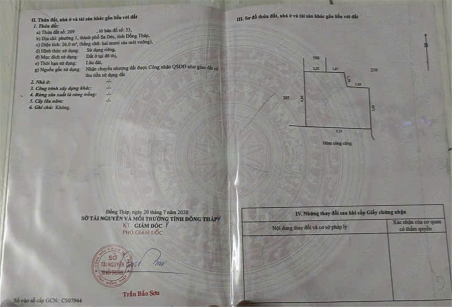 NHÀ ĐẸP - GIÁ ƯU ĐÃI -  CHÍNH CHỦ BÁN NHÀ ĐÚC KIÊN CỐ 1 TRỆT 1 LẦU – Trung tâm Sa Đéc 15994651