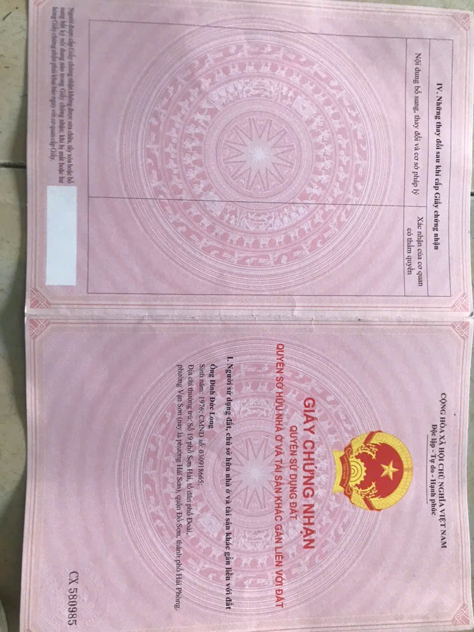 BÁN ĐẤT HẢI SƠN, ĐỒ SƠN – 120M2 – NGÕ RỘNG 5M – GIÁ 7.X TỶ-ZALO: 0567 222 555 15994652