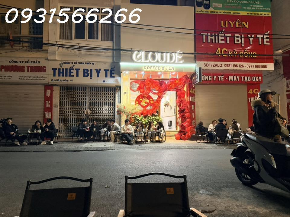 SANG NHƯỢNG QUÁN CAFE TRÀ SỮA CÓ VỈA HÈ TẠI SỐ 6 KỲ ĐỒNG, HẢI PHÒNG 15994995