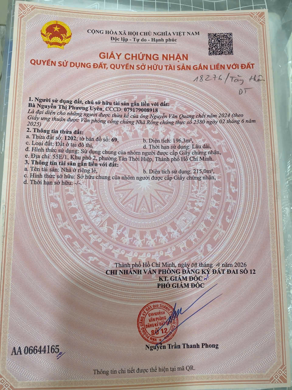 NHÀ MT HIỆP THÀNH 11 – NGAY CHỢ GIẢN DÂN – 17TR/THÁNG – GIÁ CHỈ 8,8 TỶ 15995089