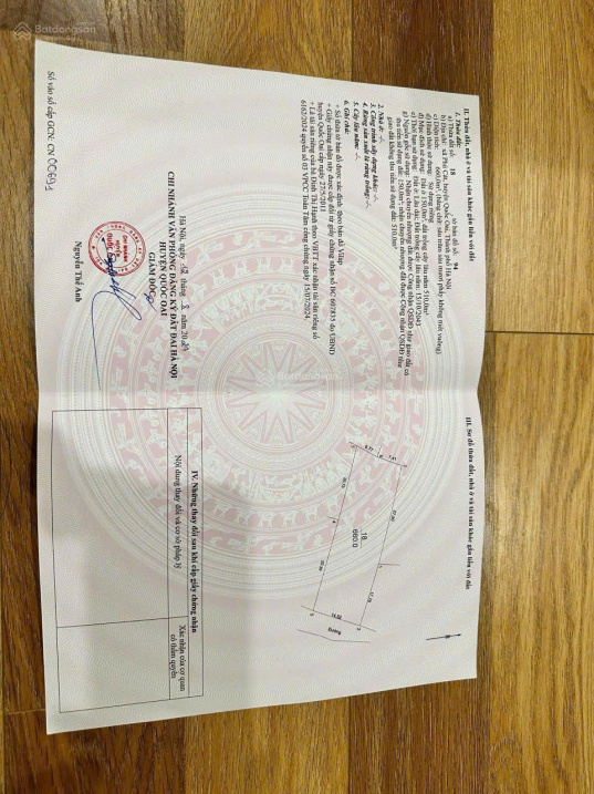 SOS  PHÚ CÁT 660M² 150M² THỔ CƯ MẶT TIỀN RỘNG 14.5M GẦN NHÀ MÁY IN TIỀN 15995210