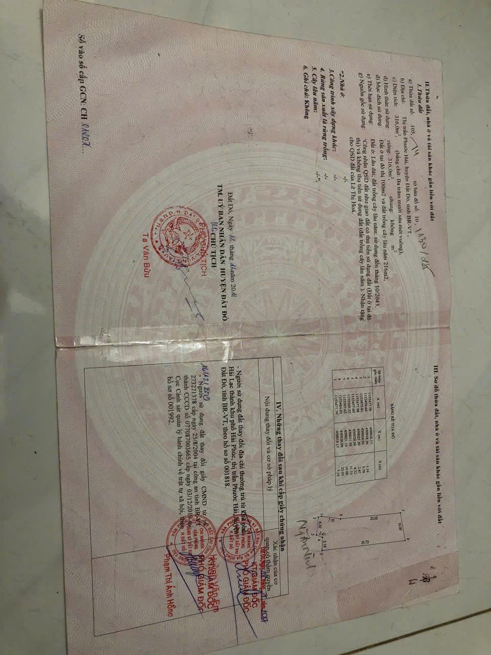 BÁN ĐẤT MẶT TIỀN NGUYỄN AN NINH – PHƯỚC HẢI – GẦN BIỂN – GIÁ TỐT ĐẦU TƯ 15995248