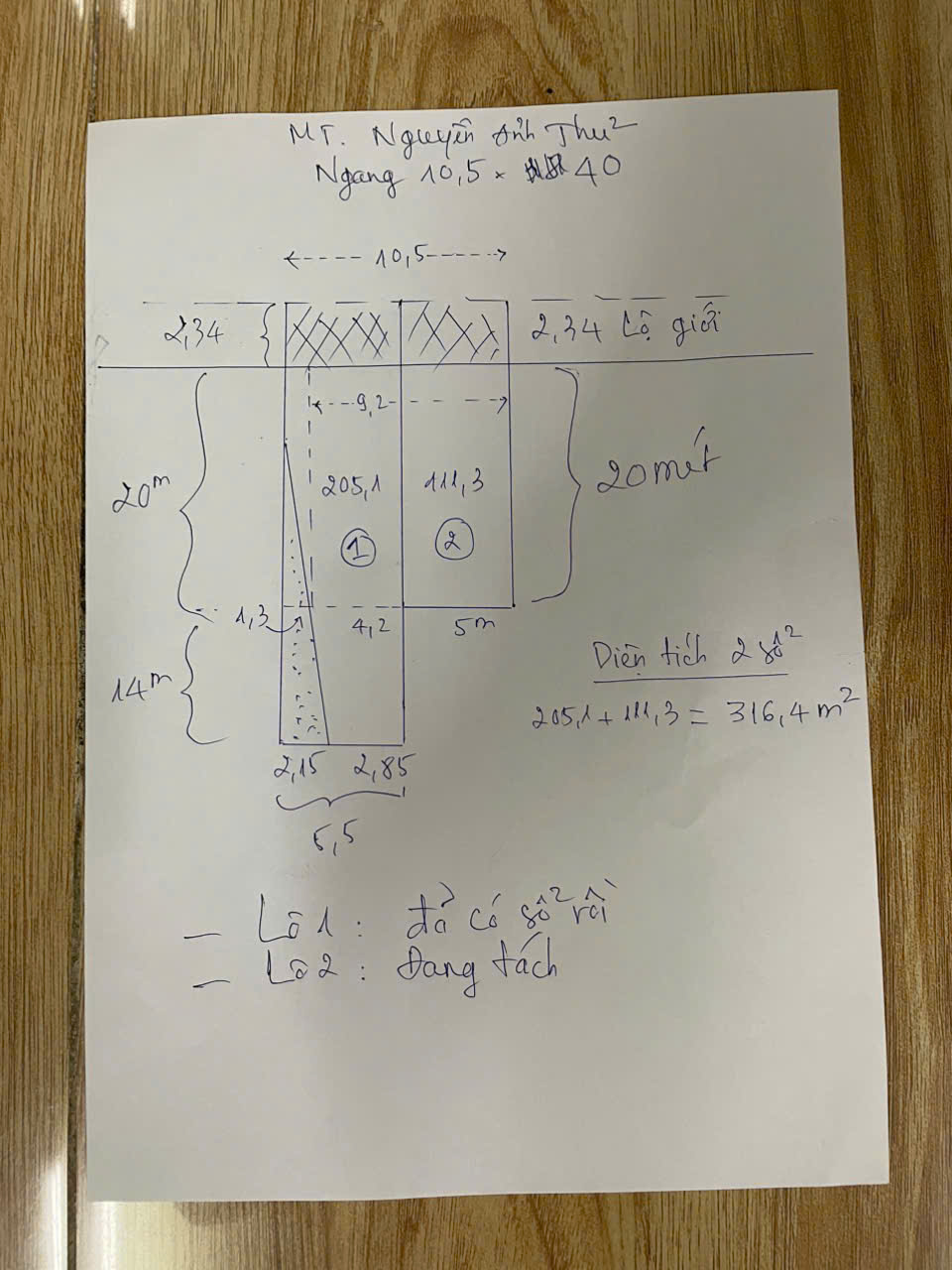 MẶT TIỀN NGUYỄN ẢNH THỦ – NGANG 8M GẦN 300m² THỔ CƯ – GIẢM SỐC 1.5 TỶ 15995352