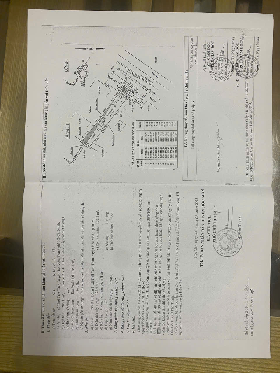 MẶT TIỀN NGUYỄN ẢNH THỦ – NGANG 8M GẦN 300m² THỔ CƯ – GIẢM SỐC 1.5 TỶ 15995418