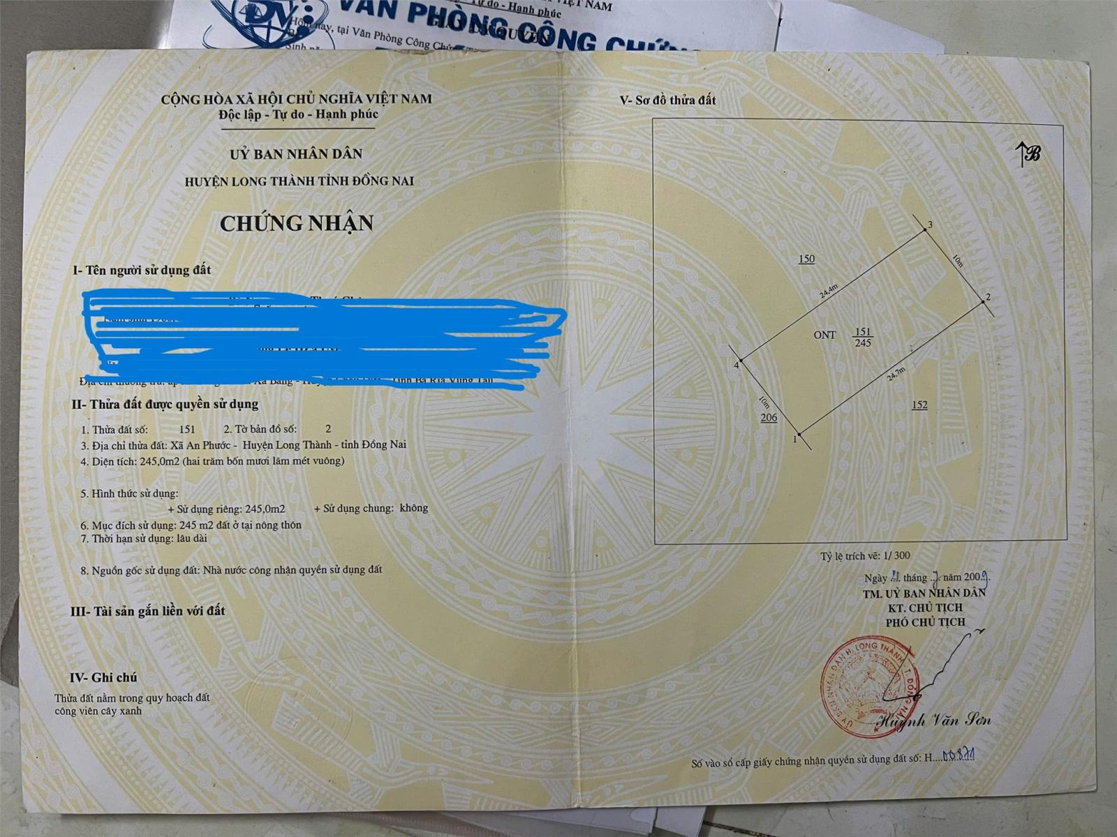 CHÍNH CHỦ BÁN 2 LÔ ĐẤT TC ĐÃ XÂY DỰNG THÀNH NHÀ TRỌ  CÓ 22 PHÒNG CHO THUÊ Tại Xã An Phước 15995458