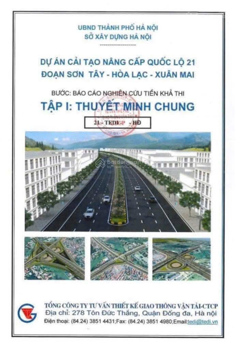 Tiết lộ lô đất 100m2 gần Phú Cát, khu vực trung tâm Hòa Lạc. Phù hợp xây trọ, đầu tư sinh lời, kết 15995904