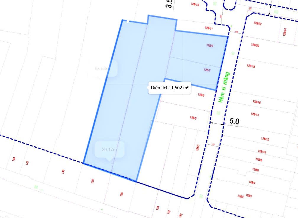 Siêu phẩm lô đất 2 MT Quang Trung gần Vincom, phù hợp xây tòa nhà 1572m2 ngang 20m 15996141