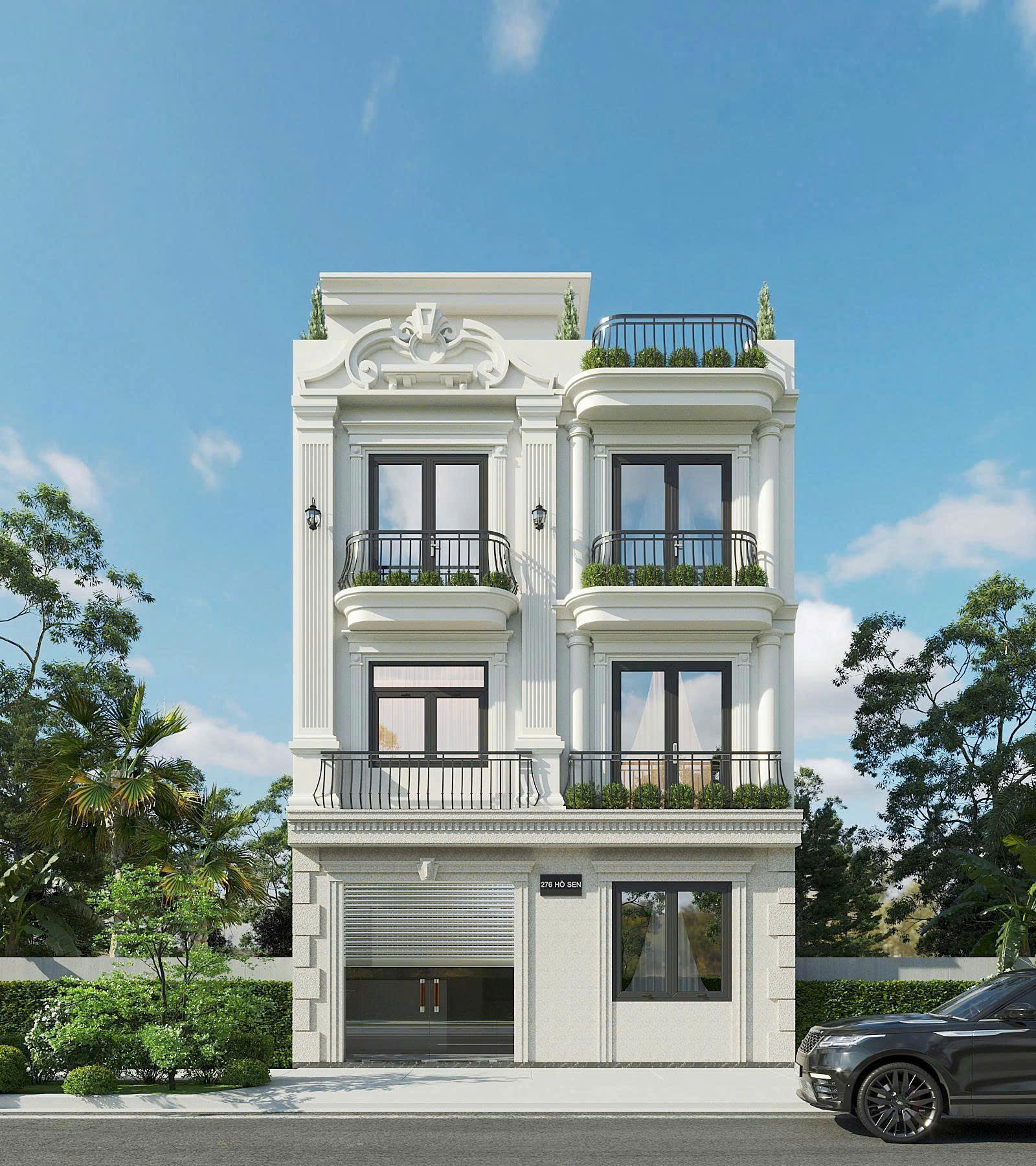 BÁN NHÀ 4 TẦNG KHU HỒ SEN – MT 7,5M – NHÀ MỚI – Ô TÔ SÁT NHÀ – GIÁ 5,45 TỶ 15996583