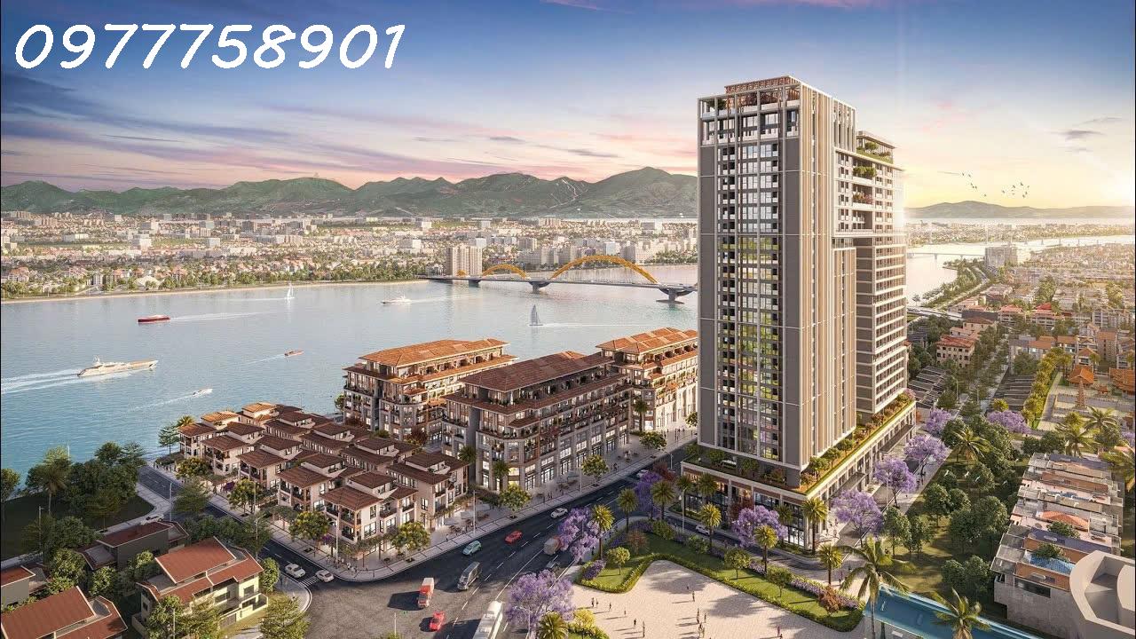 Bán căn Studio 25.8m2 - Sun Ponte tầng cao view đẹp, giá 2 tỷ 750tr, sở hữu lâu dài 15996594