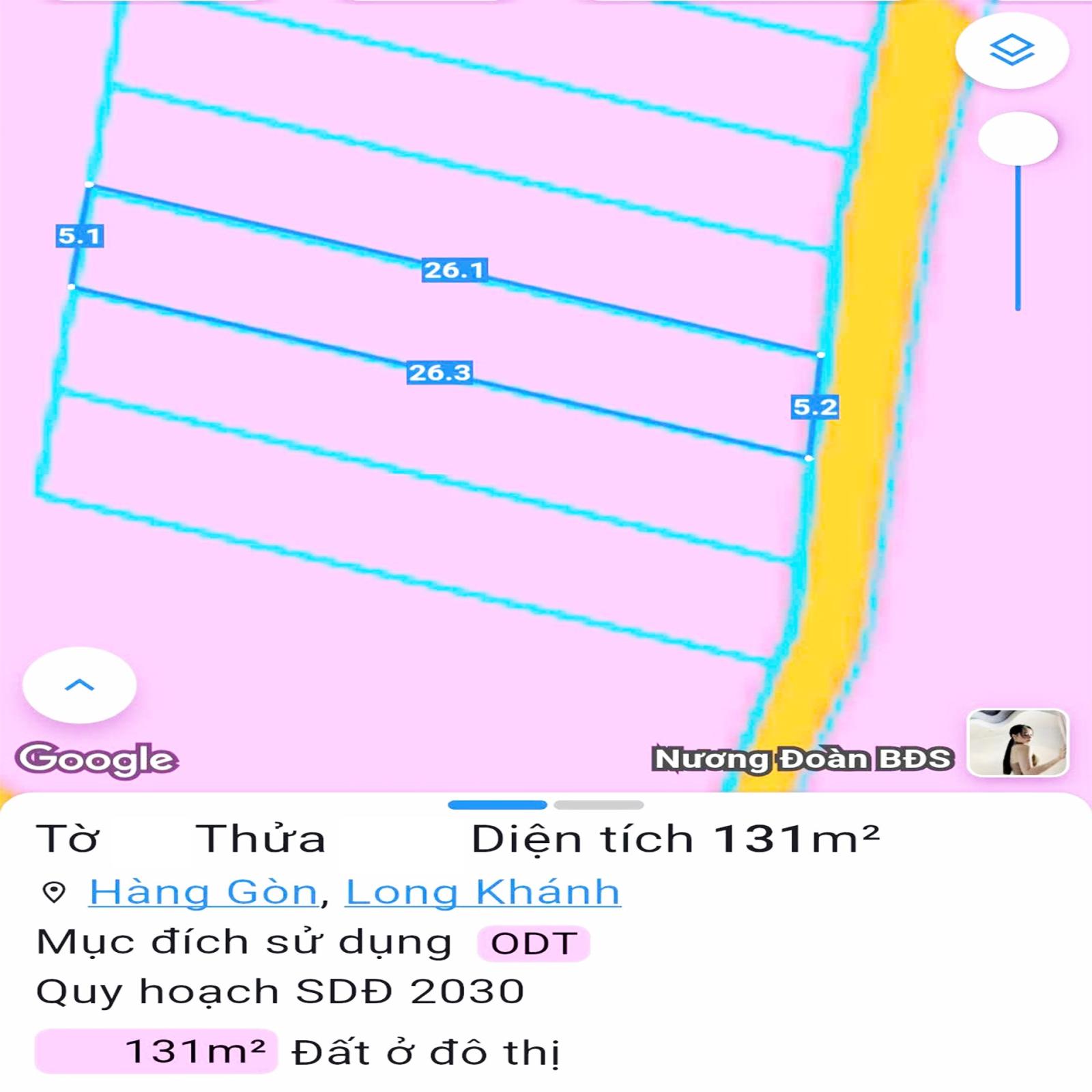 5x26 MT NHỰA LỚN  NGAY DT770B và KDC XUÂN TÂN, TP LONG KHÁNH. ĐN 15996800