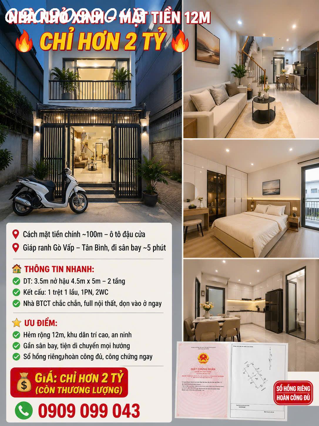 r🔥 NHÀ NHỎ XINH – GIÁ HƠN 2 TỶ 🔥 15996944