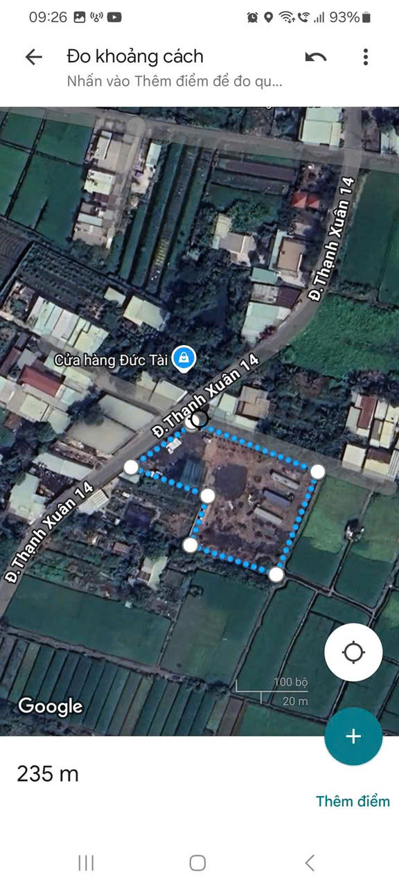 HOT! LÔ ĐẤT 3.000M² MẶT TIỀN ĐƯỜNG 10M THẠNH XUÂN 14, Q12 – GIÁ 16T 15997070