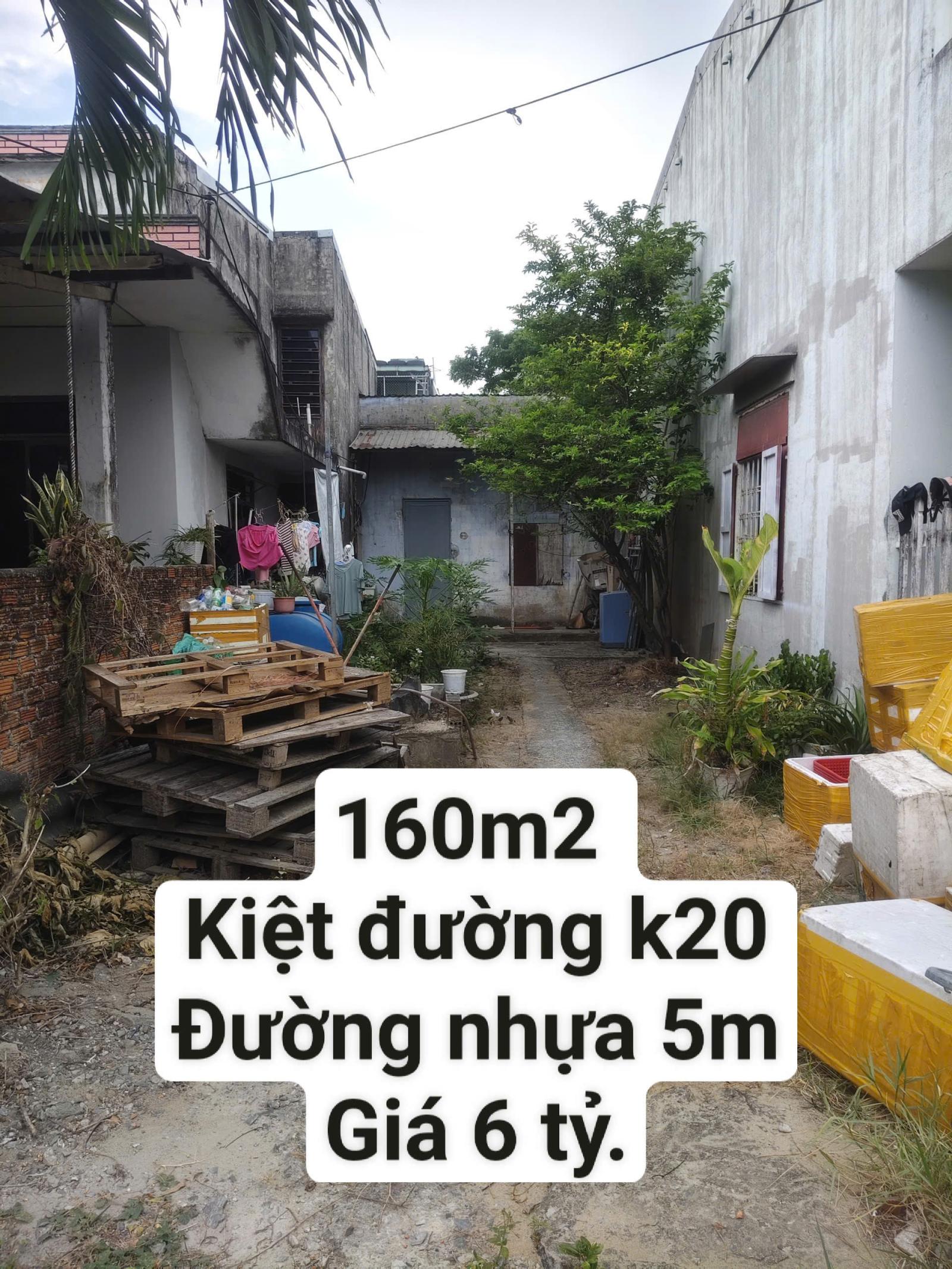 Chính chủ cần bán lô đường K20 - Khuê Mỹ - Ngũ Hành Sơn - 160m2 - Giá 6 tỷ - Liên hệ 0932514255 15997113