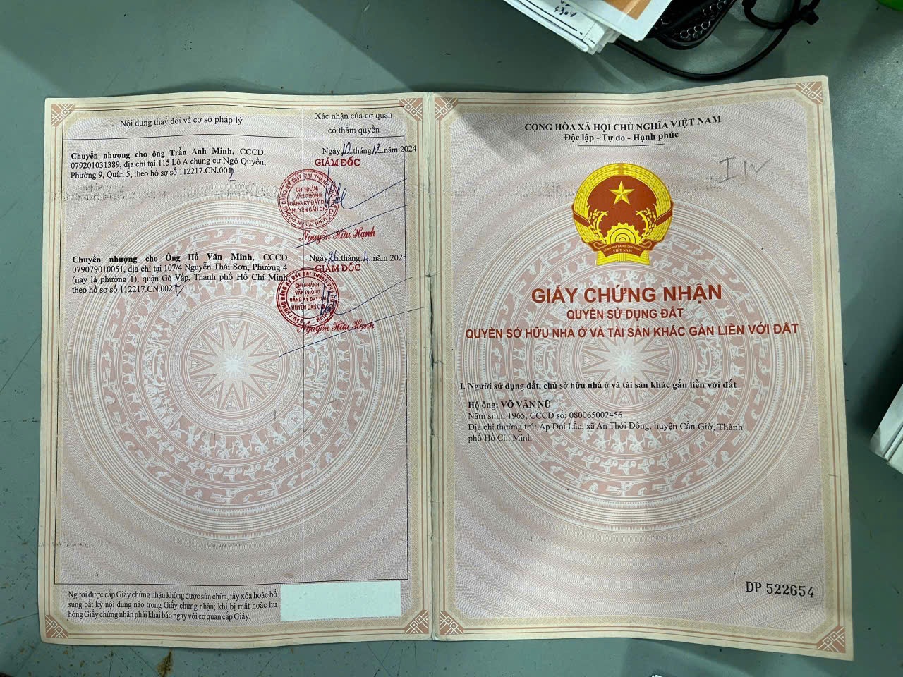 CHÍNH CHỦ BÁN ĐẤT Tại Vị Trí Đắc Địa mặt tiền Khu dân cư Tắc Cá Cháy, xã An Thới Đông, Cần Giờ. Dt 15997261