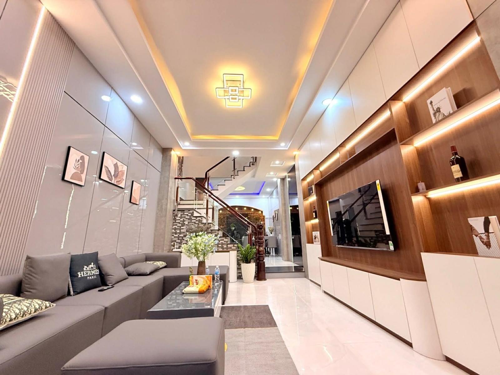 HOÀNG HẬU NHÀ PHỐ 4 TẦNG MỚI -FULL NỘI THẤT-HXH THÔNG-THẠNH XUÂN-Q12-NHỈNH 6TỶ 15997270