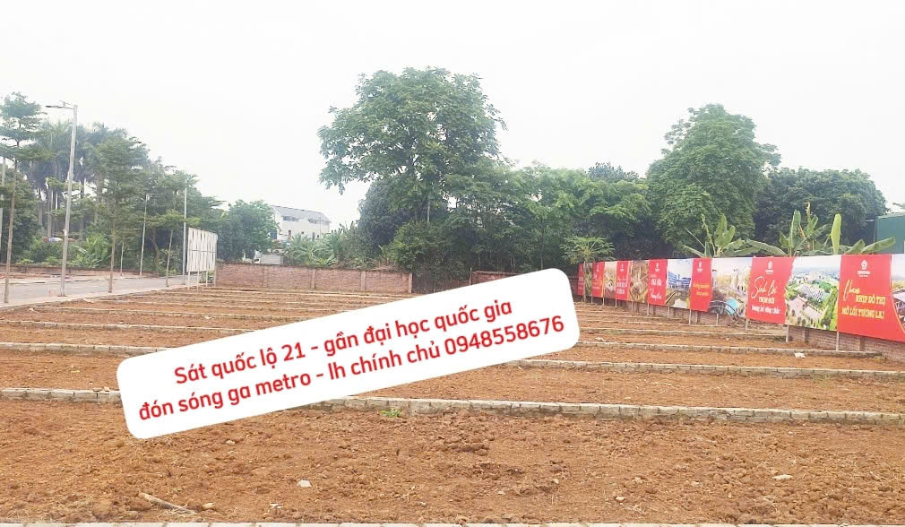 Bán gấp 6 lô đất Phú Cát sát QL21, đường 10m, tiềm năng sinh lời cao 15997279