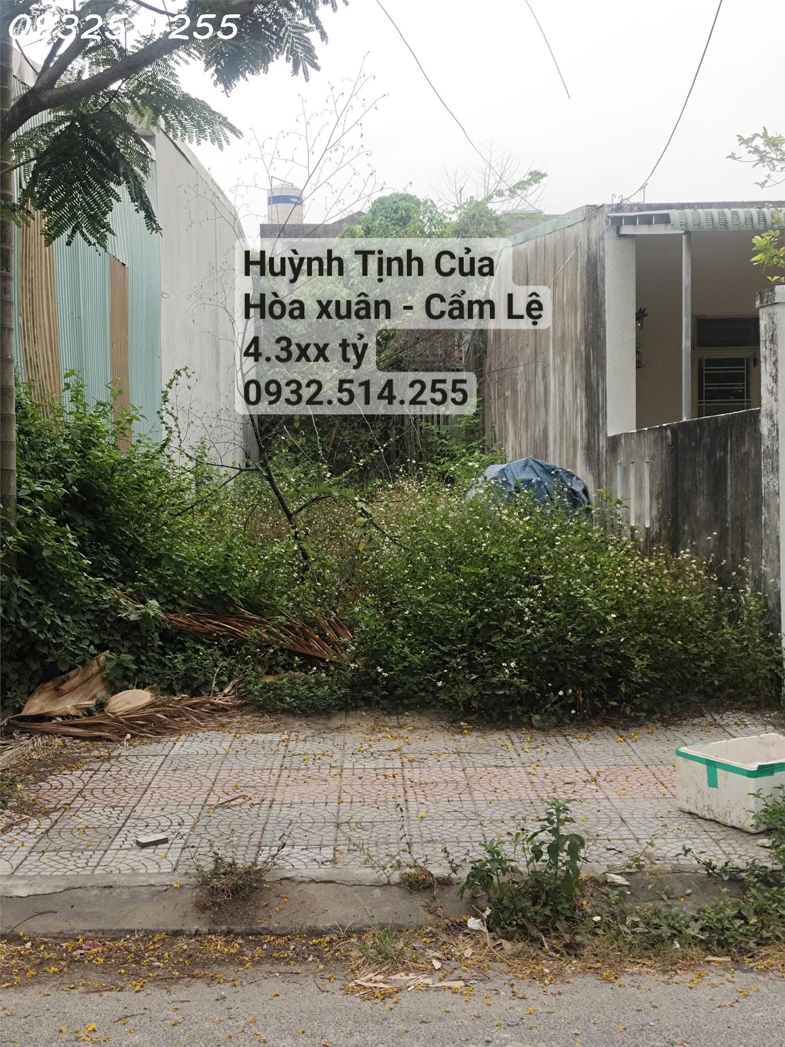 Bán Lô Đất Huỳnh Tịnh Của - Hoà Xuân - Cẩm Lệ - Đà Nẵng - Đối Diện Chung Cư Thương Mai - Giá Đầu Tư. 15997436