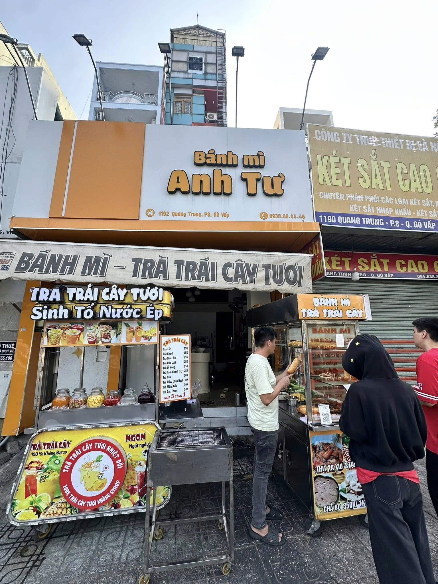 SANG NHƯỢNG TIỆM BÁNH MÌ & TRÀ TRÁI CÂY – SẴN KHÁCH, VÀO BÁN NGAY Gò Vấp, TP HCM 15997439