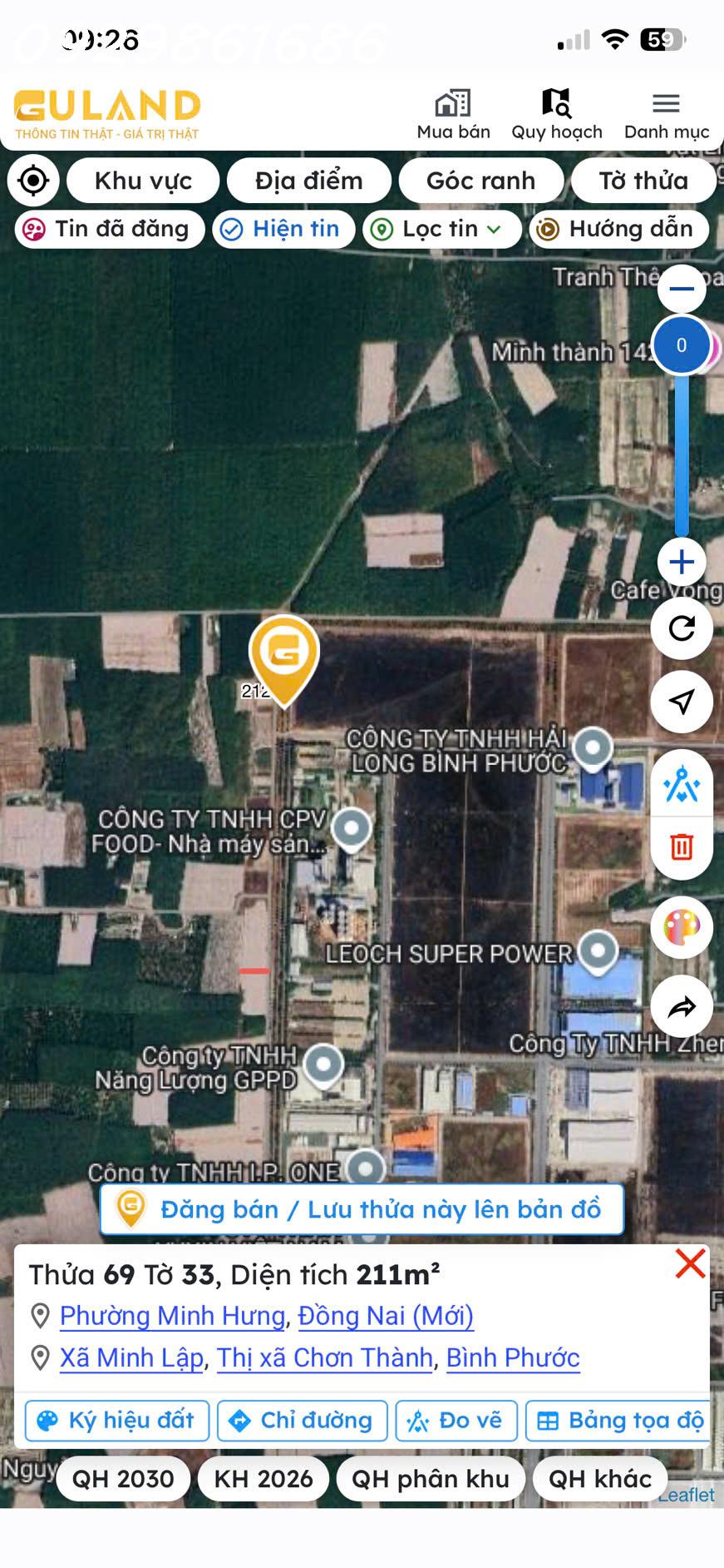 Cắt lỗ bán nhanh lô đất siêu đẹp mặt tiền đường vành đai Becamex Chơn Thành 15997458