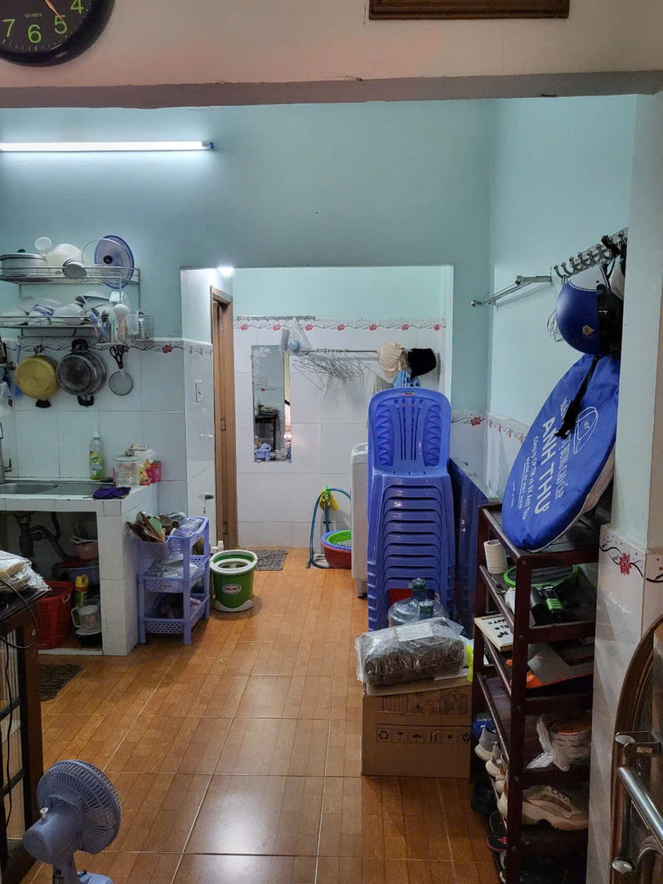 Cho thuê nhà nguyên căn 1 lầu gần cầu vượt tân thới hiệp q12 15997480