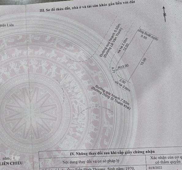 🔴💥Bán đất LÔ GÓC 2 mặt tiền Dũng Sĩ Thanh Khê & Lê Văn Thịnh 15997496