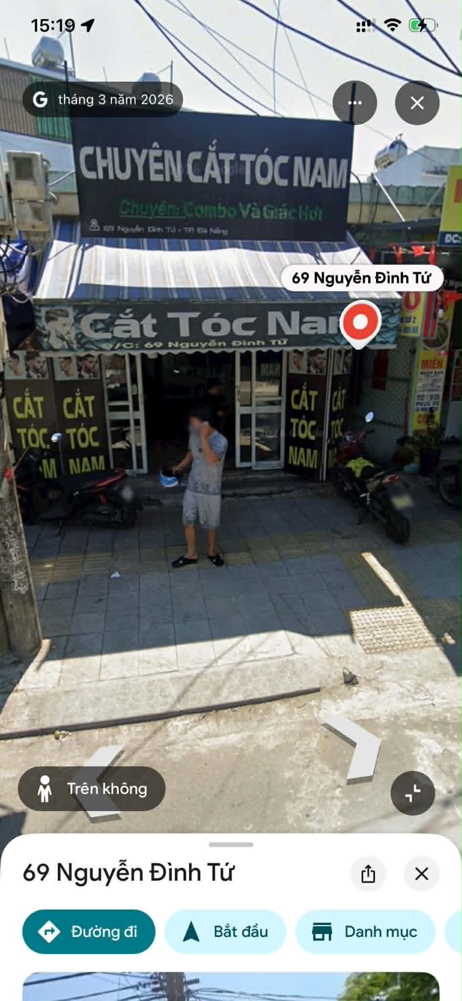 SANG NHƯỢNG TIỆM TÓC NAM CÓ GÁC Ở LẠI TẠI ĐÀ NẴNG 15997544