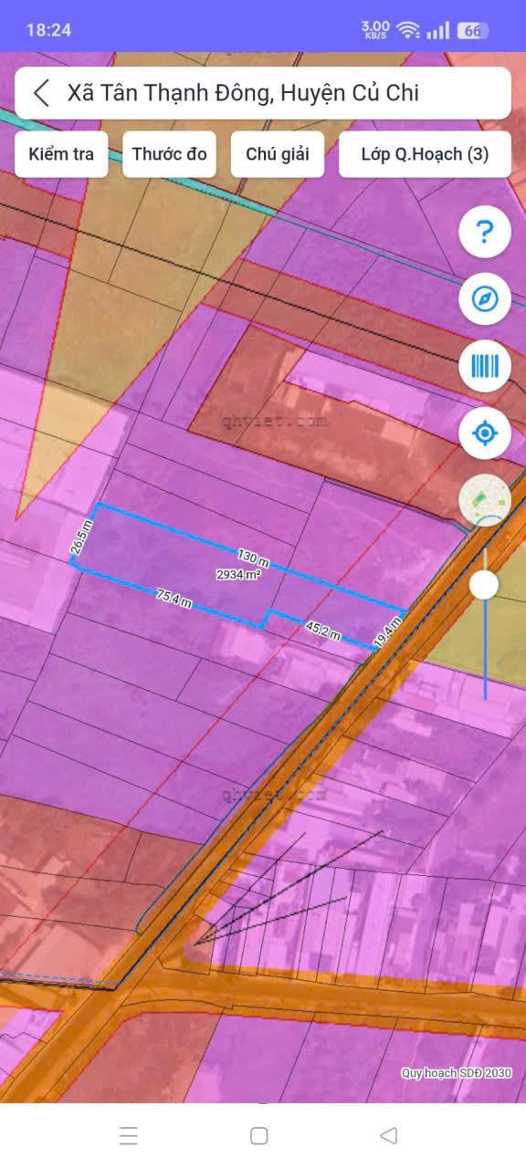 BÁN ĐẤT MẶT TIỀN VÕ VĂN BÍCH – DT 2.934M² – THỔ CƯ 2.217M² – GIÁ CHỈ 25 TỶ 15997634