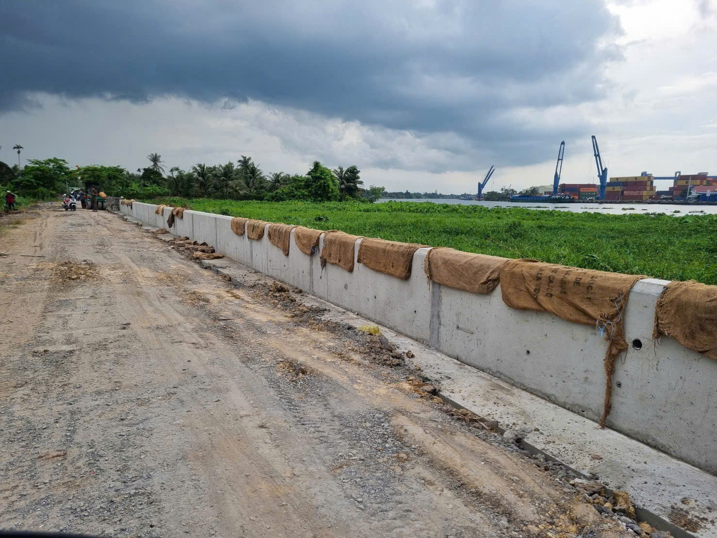 LÔ ĐẤT (7x75) MẶT TIỀN SÔNG SÀI GÒN ĐÔNG THẠNH, HÓC MÔN 15997673