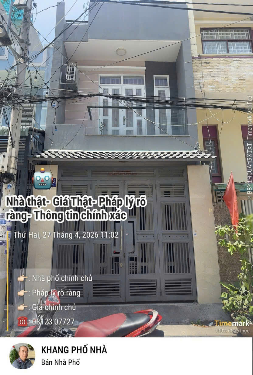 NGỘP BANK BÁN GẤP NHÀ 2 MẶT TIỀN  4x 18 –HXH 10m, TPHCM 15997689