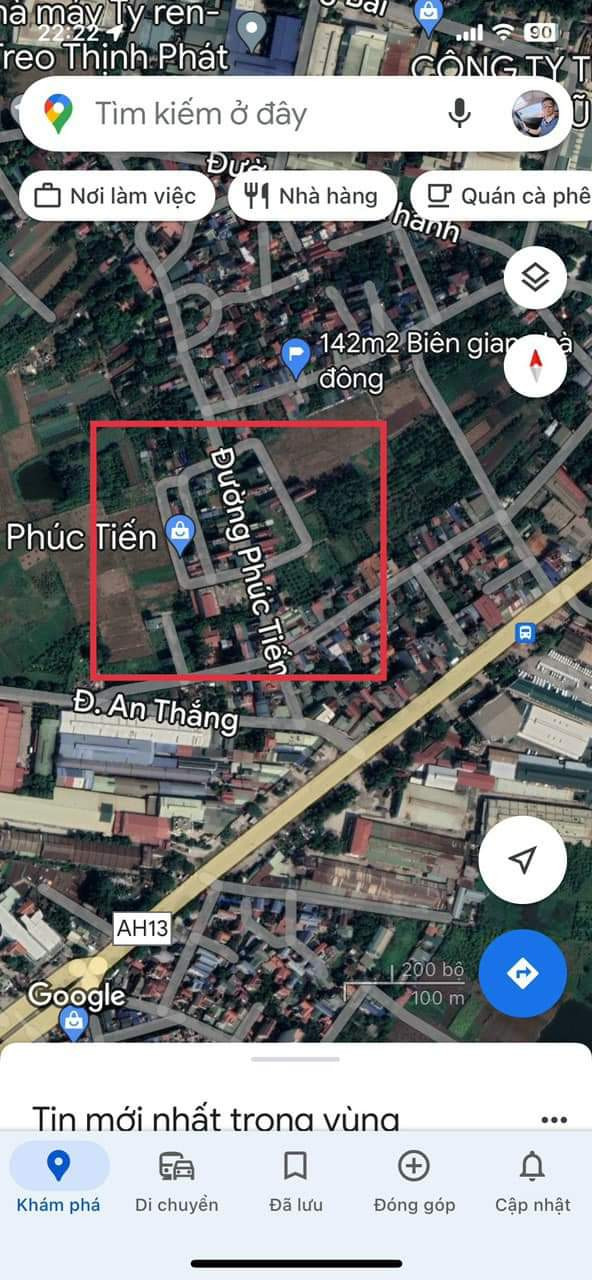 Bán đất khu đấu giá Phúc Tiến - Phường Chương Mỹ - Hà Nội 15997788