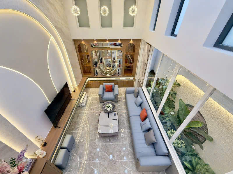 Nhà đẹp 6 lầu view góc ngang 4.4m 75m2 HXH thẳng trục Phạm Văn Chiêu tặng T.máy 14.5 tỷ. 15997899