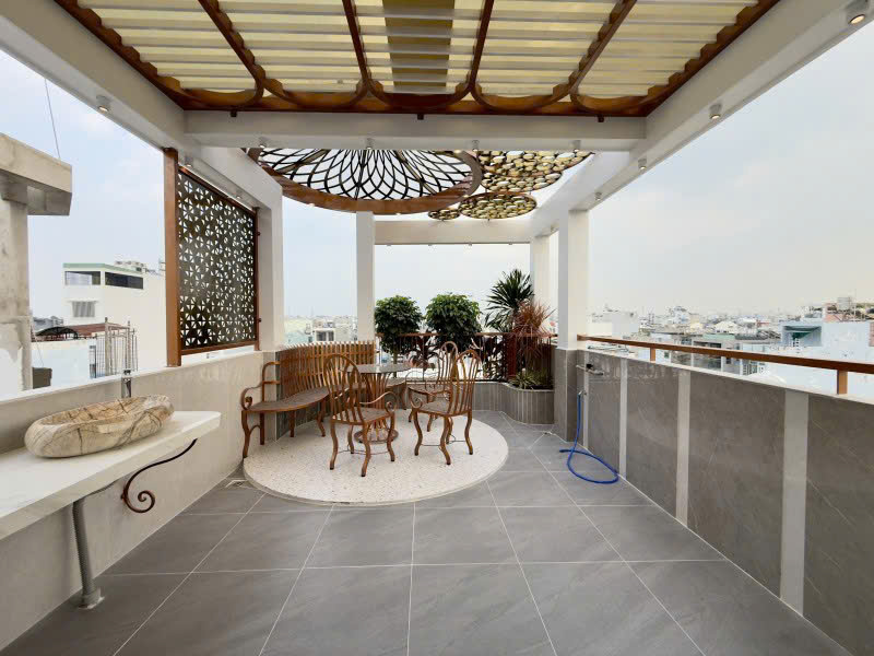 Nhà đẹp 6 lầu view góc ngang 4.4m 75m2 HXH thẳng trục Phạm Văn Chiêu tặng T.máy 14.5 tỷ. 15997899