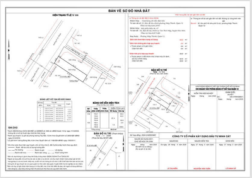 BÁN GẤP 2 LÔ ĐẤT MT HIỆP THÀNH 26 – Q.12 – VỊ TRÍ VÀNG SÁT CHỢ & TRƯỜNG HỌC 15997938