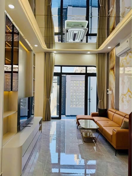 B.Á.N NHÀ MỚI XÂY - 1 TRỆT 2 LẦU + TUM THANG - NGANG 6.4m - GIÁ 6.49TỶ 15997993