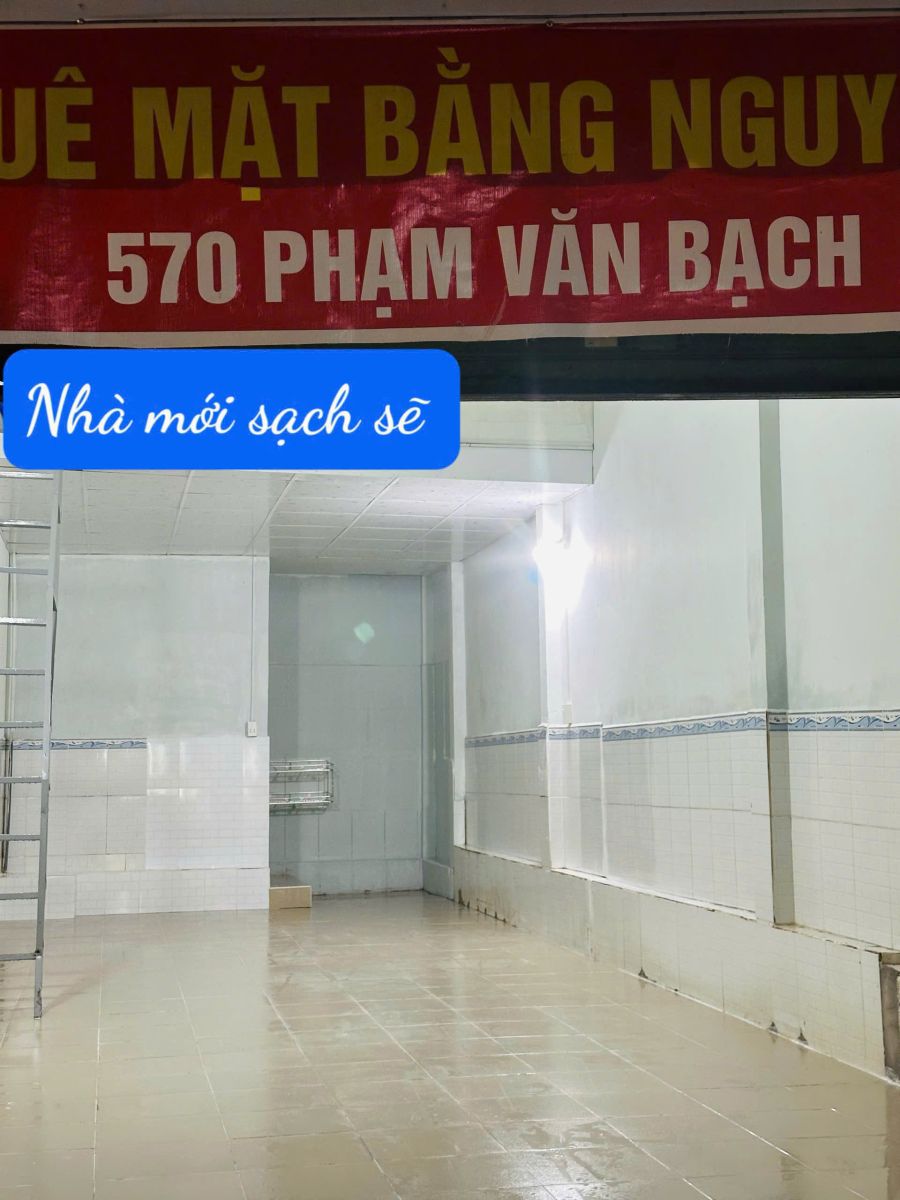 NHÀ MẶT TIỀN CHỢ PHẠM VĂN BẠCH - CHÍNH CHỦ CHO THUÊ 570 PHẠM VĂN BẠCH - P12 15997999