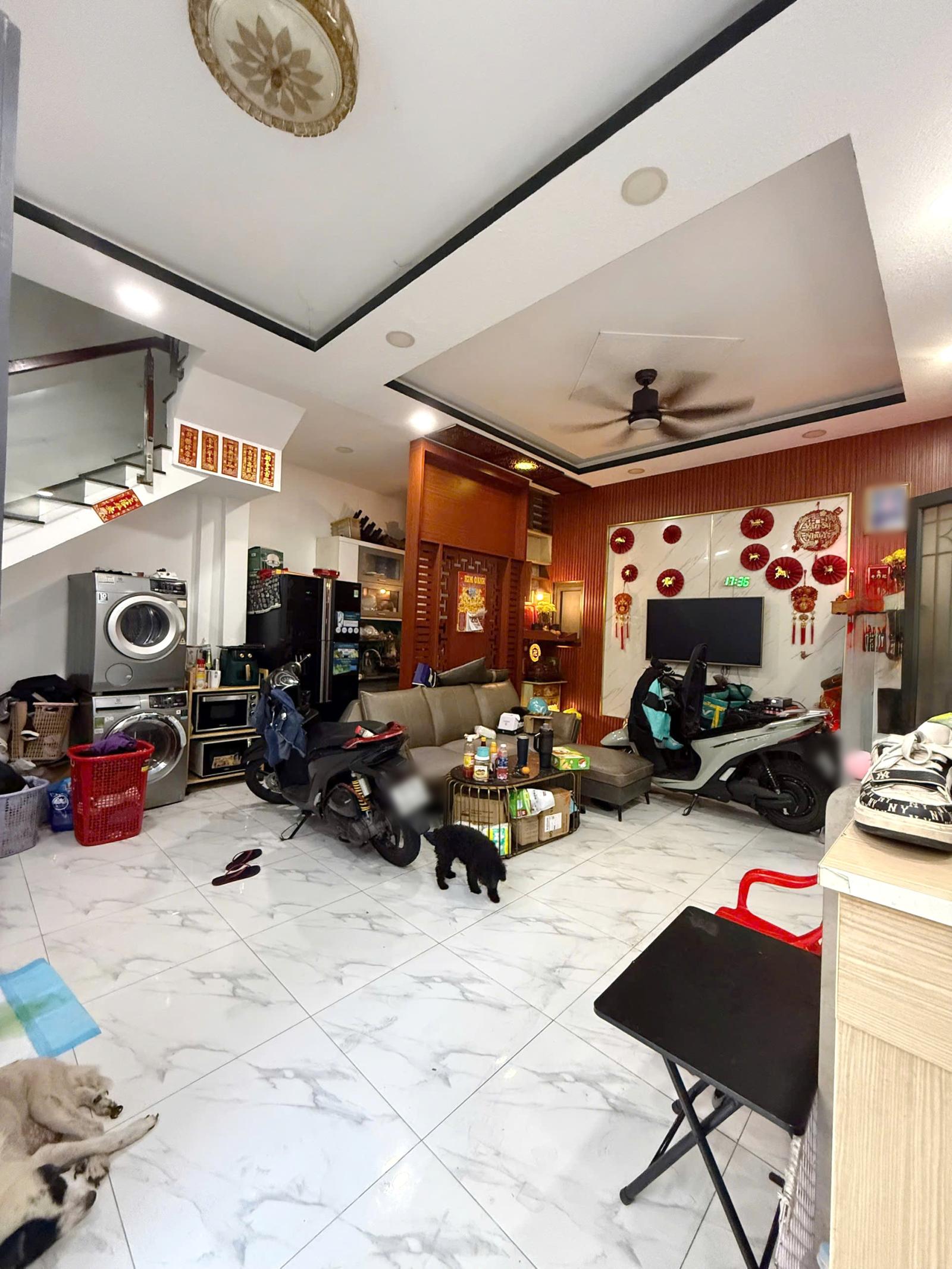 Nhà vị trí đẹp hẻm thông Hưng Phú P8Q8 P.Chánh Hưng 15998074