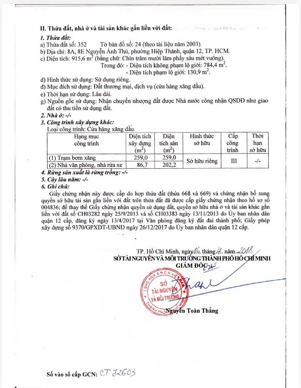 SIÊU PHẨM VIP 2 MẶT TIỀN NGUYỄN ẢNH THỦ – QUỸ ĐẤT 1.000M² – NGANG 20M ĐẲNG CẤP 15998077