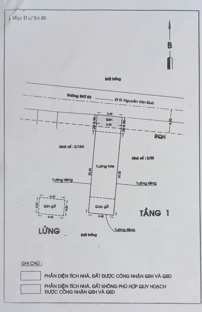 NHÀ (6.4x24) MT ĐÔNG HƯNG THUẬN 45, TÂN HƯNG THUẬN, Q12 – 12 TỶ 15998079
