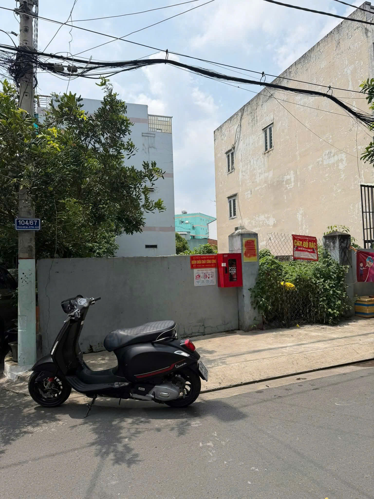 BÁN 2 LÔ ĐẤT (9.6x16) ĐƯỜNG NHỰA 7M THÔNG TÂN THỚI HIỆP 13, Q12 15998091