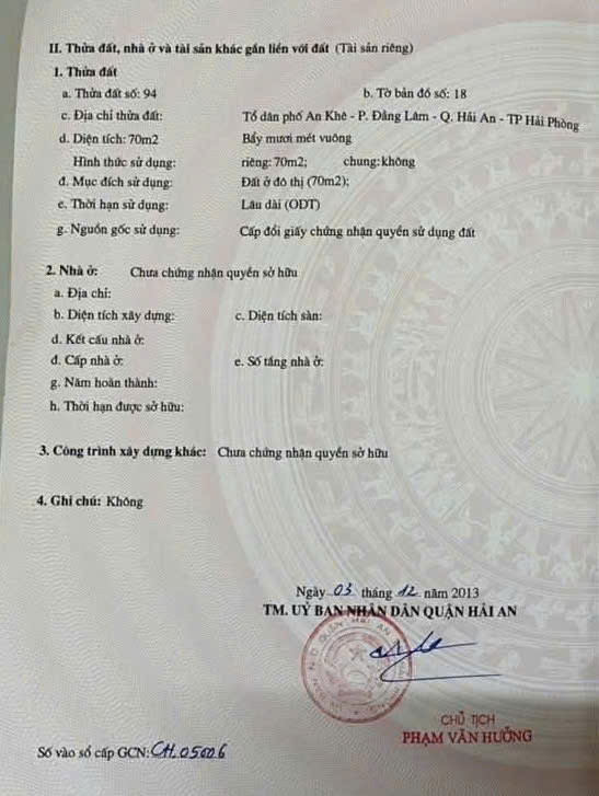 ⭐⭐Bán đất ngõ 162 Trung Lực - Đằng Lâm - 70m - Ô tô vào tận nơi 15998165