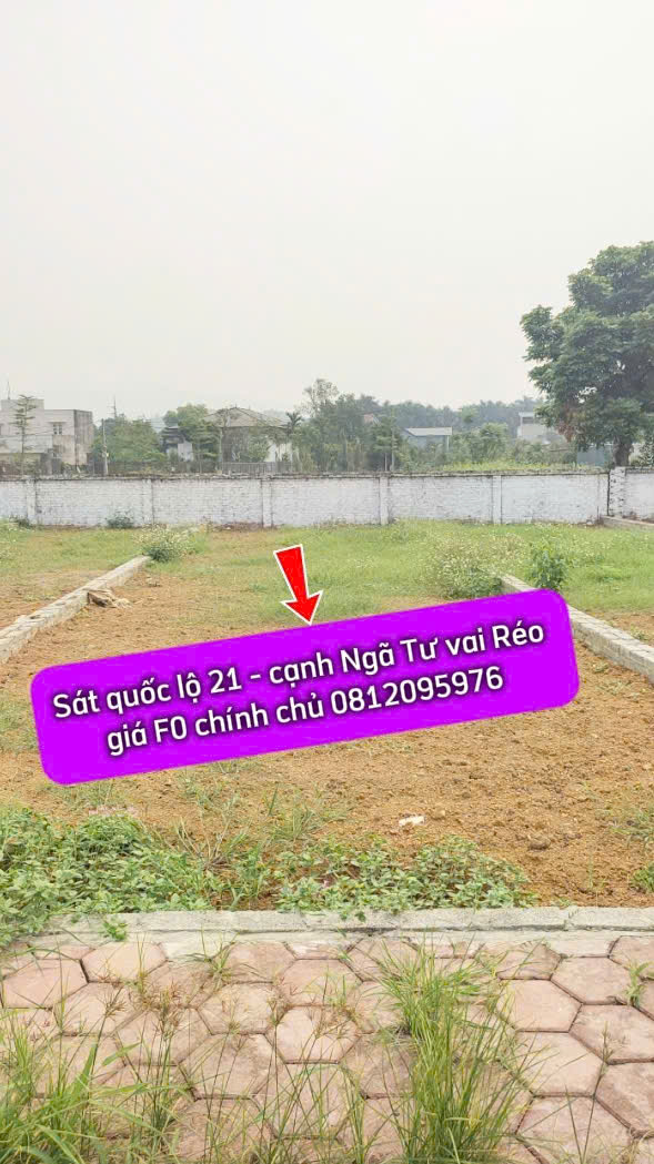 Bán gấp mảnh đất 102m2 sát Quốc lộ 21, Sổ hồng Hà Nội. 15998241