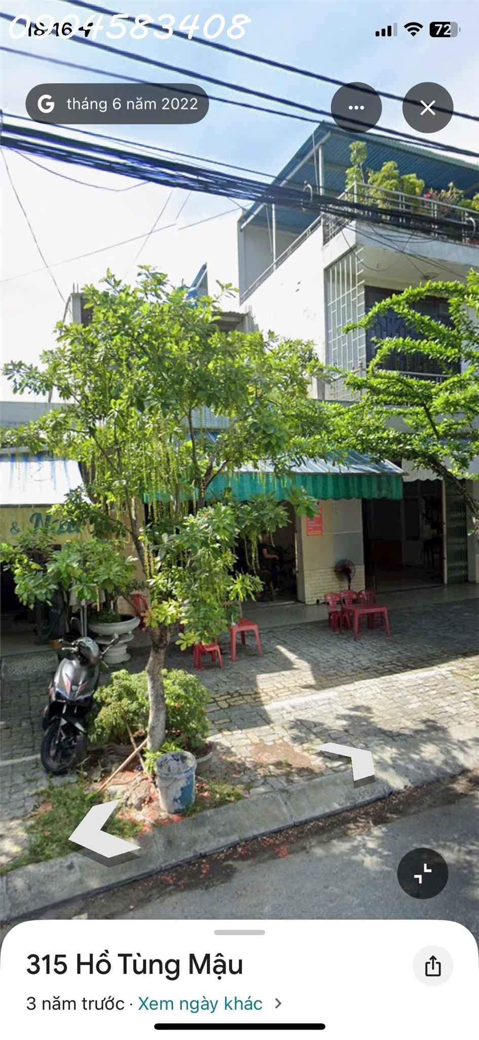 Bán nhà cấp 4 90m2 tại mặt tiền Hồ Tùng Mậu, phường Hoà Minh, sát UBND quận Liên Chiểu cũ 15998341